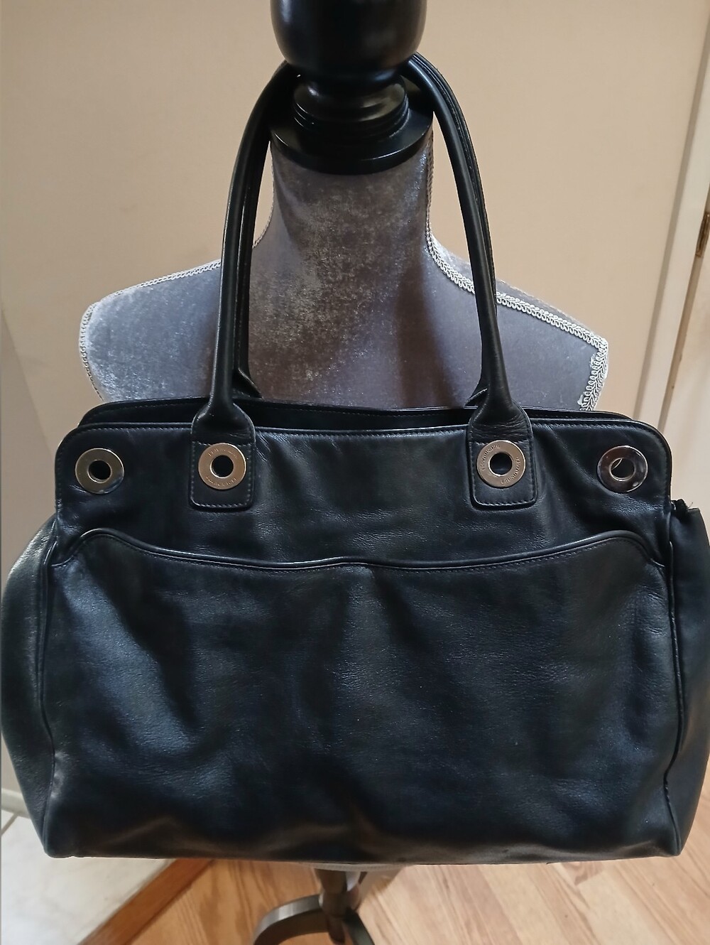 Vintage Bruno Magli Leather Shoulder/Satchel Bag